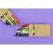 Crayons de cire 6 pièces Picta, Crayon de couleur promotional