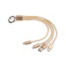 Câble USB 3 à 1, cable iphone ipad et mac promotional