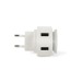 Product thumbnail Dual-USB wall charger with nightlight NOTTO 1