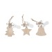 Ensemble de cintres de Noël, décoration et objet de Noël promotional