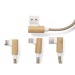 FLAX 3 in 1 USB cable, iphone ipad and mac cable promotional