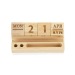 NEN bamboo calendar, Cell phone holder and stand, base for smartphone promotional