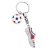 Porte-clés football bleu blanc rouge, produit dérivé football, euro et coupe du Monde promotional