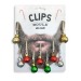 CHRISTMAS BAUBLE CLIPS X 9, Christmas decorations and objects promotional