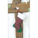 Chaussette de Noël tartan 42cm, botte de Noël et chaussette de Noël promotional