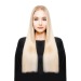 Perruque sirène blonde, perruque promotional