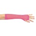 Mitaines longues fluo roses, mitaine promotional