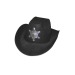 Product thumbnail BLACK LUXURY SHERIFF HAT 2