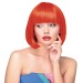 NEON PINK CABARET WIG, wig promotional