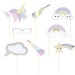 Photobooth baby licorne 8pcs, licorne promotional