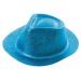 LIGHT BLUE SEQUINED BORSALINO, Borsalino hat promotional