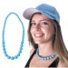 Product thumbnail NECKLACE NEON BLUE BEADS 2