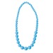 NECKLACE NEON BLUE BEADS wholesaler