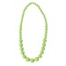 NECKLACE NEON GREEN BEADS, necklace promotional