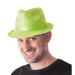 Borsalino sequin néon orange, chapeau Borsalino promotional