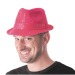 Borsalino sequin néon orange, chapeau Borsalino promotional