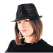 BLACK SEQUIN BORSALINO, Borsalino hat promotional