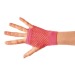 GREEN FLUORESCENT MITTENS, mitten promotional