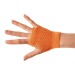 GREEN FLUORESCENT MITTENS, mitten promotional