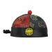MANDARIN HAT WITH BRAIDS wholesaler