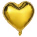 MYLAR HEART BALLOON PINK GOLD, balloon or latex balloon promotional