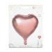 MYLAR HEART BALLOON PINK GOLD wholesaler
