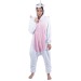 PINK AND WHITE UNICORN KIGURUMI COSTUME ADULT,  promotional