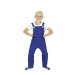 SALOPETTE BLEUE 11/14 ANS, vêtement enfant promotional