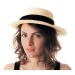 Product thumbnail ECO WHITE STRAW BOATER 1
