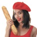 Product thumbnail RED BASQUE BERET LUXURY 1