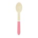 Product thumbnail NEON PINK WOODEN SPOONS X 8 0