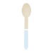NEON PINK WOODEN SPOONS X 8, cutlery and cutlery promotional