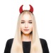 SERRE TÊTE CORNE DIABLE ROUGE FEUTRINE, serre-tête promotional