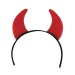 SERRE TÊTE CORNE DIABLE ROUGE FEUTRINE wholesaler