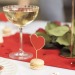 RED AND GOLD HEART COCKTAIL PICKS X 10 wholesaler
