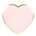 RED AND GOLD HEART PLATES 19CM X 8 wholesaler RED AND GOLD HEART PLATES 19CM X 8 wholesaler