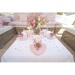 RED AND GOLD HEART PLATES 19CM X 8 wholesaler
