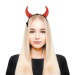 SERRE TÊTE CORNE DIABLE ROUGE LUMINEUX, serre-tête promotional