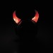LUMINOUS RED DEVIL HORN HEADBAND, headband promotional