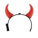 LUMINOUS RED DEVIL HORN HEADBAND, headband promotional