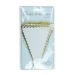 PASTEL BLUE AND GOLD SCALLOPED PENNANT GARLAND 3M, paper bunting garland promotional