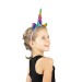 CHILDREN'S COLORBLOCK UNICORN HEADBAND, headband promotional
