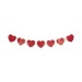 3M RED AND GOLD HEART GARLAND wholesaler
