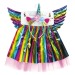 SET LICORNE RAINBOW ENFANT 3PCS, serre-tête promotional