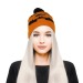 BONNET TRICOT CITROUILLE LUMINEUX, Bonnet promotional
