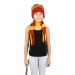 STRIPED KNITTED HAT AND SCARF wholesaler