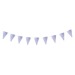IRIDESCENT AND GOLD SCALLOPED PENNANT GARLAND wholesaler