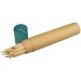 12 crayons de couleurs avec taille-crayon wholesaler