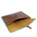 Porte-document ou tablette façon enveloppe en cuir Nappa Sandringham, pochette et sacoche pour tablette Ipad promotional