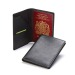 Product thumbnail Leather passport cover with pocket 1